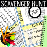 Logic Puzzle Scavenger Hunt Game for Kids - Party Game - Zoo Visit