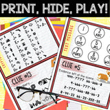 Murder Mystery Game for Kids – Spy Party – Dog-napper – Secret Agent Code – Escape Room – Printable Party Props - Birthday  Game