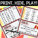 Murder Mystery Game for Kids – Spy Party – Mr. Mystery – Secret Agent Code – Escape Room – Printable Party Props - Birthday  Game