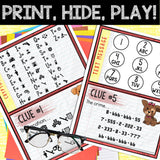 Murder Mystery Game for Kids – Spy Party – Puppy Prints – Secret Agent Code – Escape Room – Printable Party Props - Birthday  Game