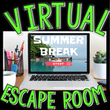 Virtual Escape Room for Kids, Summer Break, Digital Escape Room Game, Puzzles, Zoom Games, Family Game Night, Online Party Game, End of Year