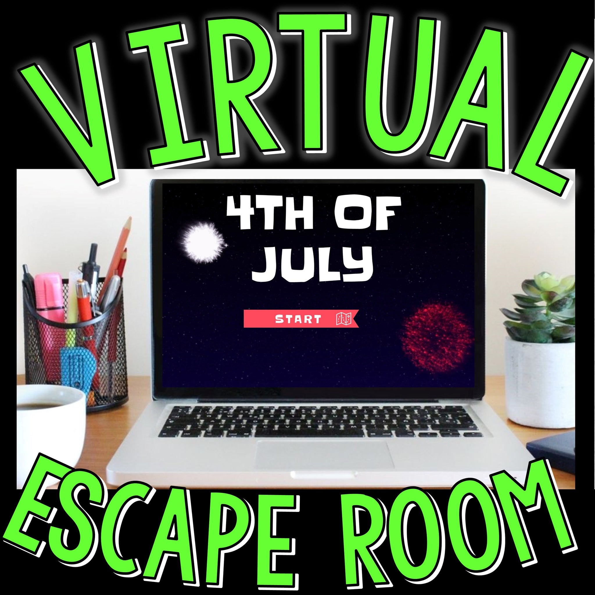 Virtual Escape Room For Kids 4th Of July